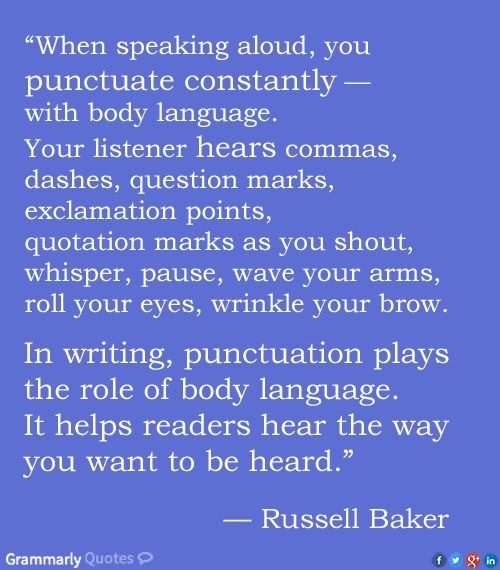 Punctuation - Good To Excellence