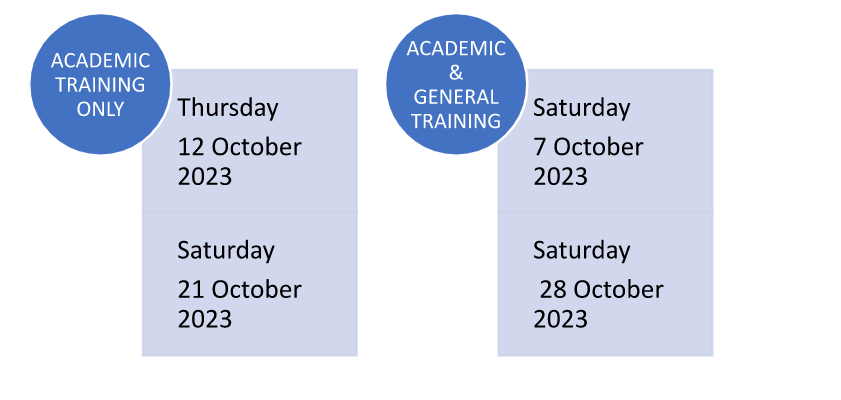 October Dates of IELTS in 2023