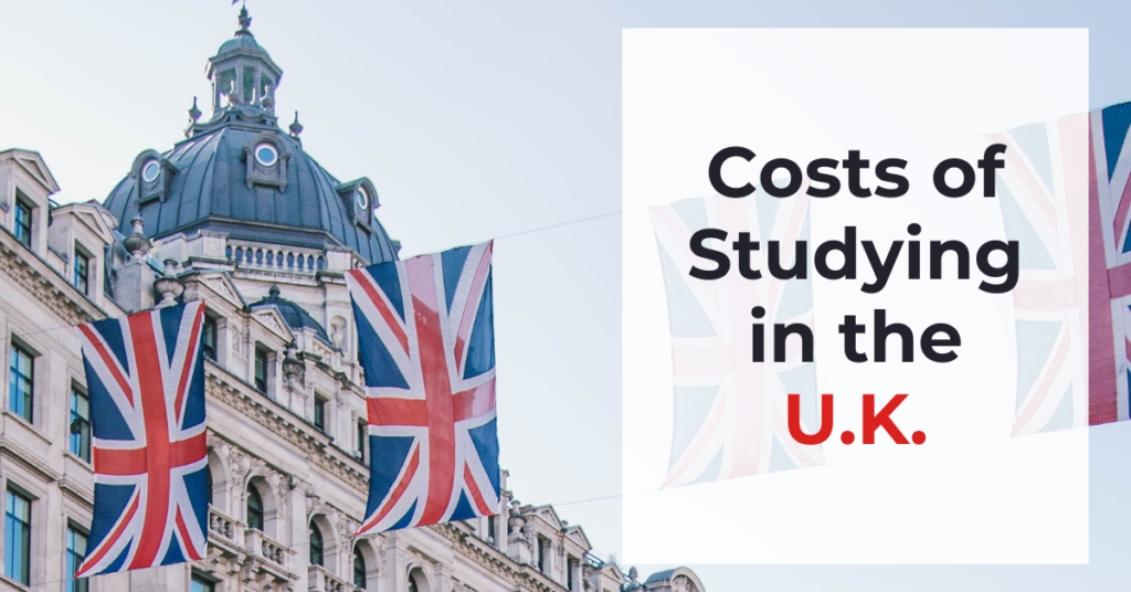 Cost of studying in the UK - a detailed breakdown